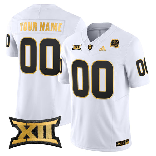 Arizona State Sun Devils 2024 Gold Vapor Limited Custom Jersey - All Stitched - image 2