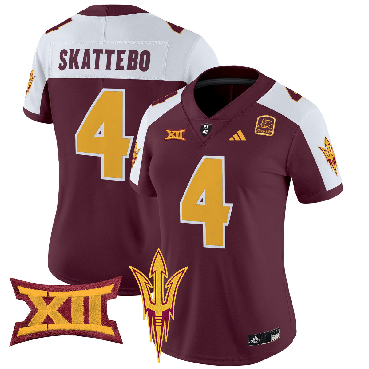 Women's Arizona State Sun Devils 2024 Vapor Limited Jersey - All Stitched - image 2