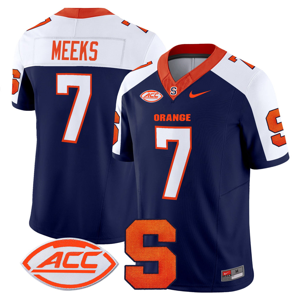 Men's Syracuse Orange 2024 Vapor Limited Jersey - All stitched - image 4