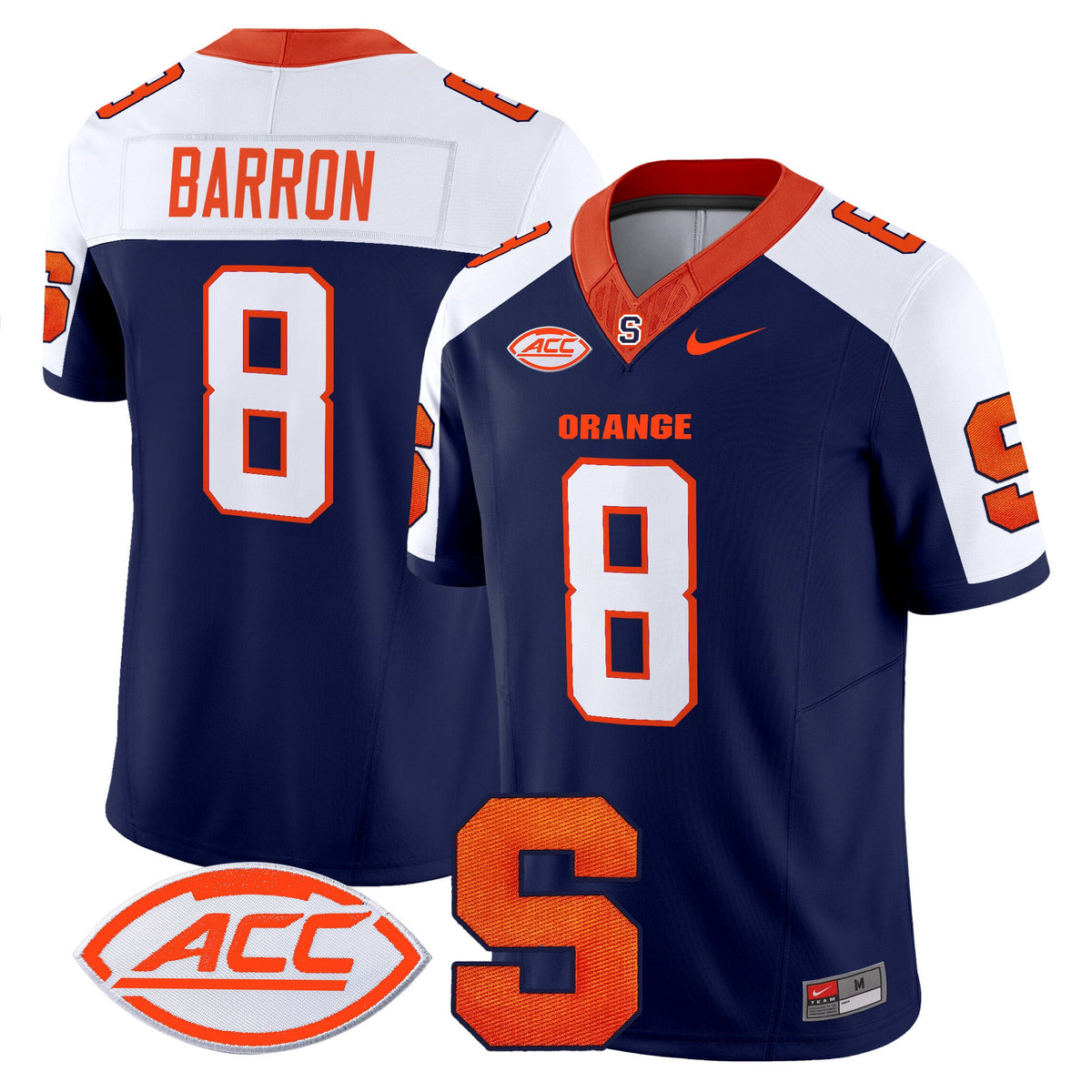 Men's Syracuse Orange 2024 Vapor Limited Jersey - All stitched - image 29