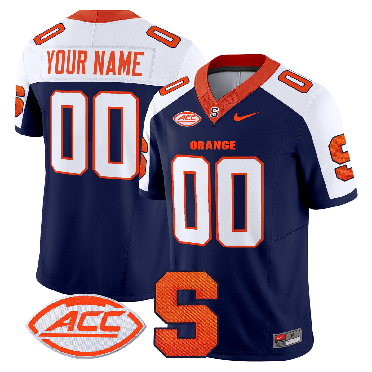 Syracuse Orange 2024 Vapor Limited Custom Jersey - All stitched - image 1
