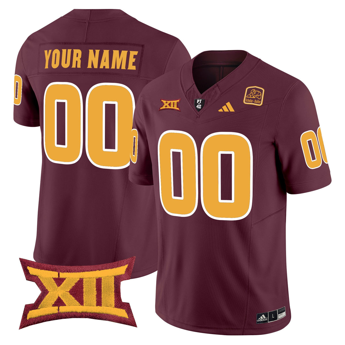 Arizona State Sun Devils 2024 Vapor Limited Custom Jersey - All Stitched - image 3