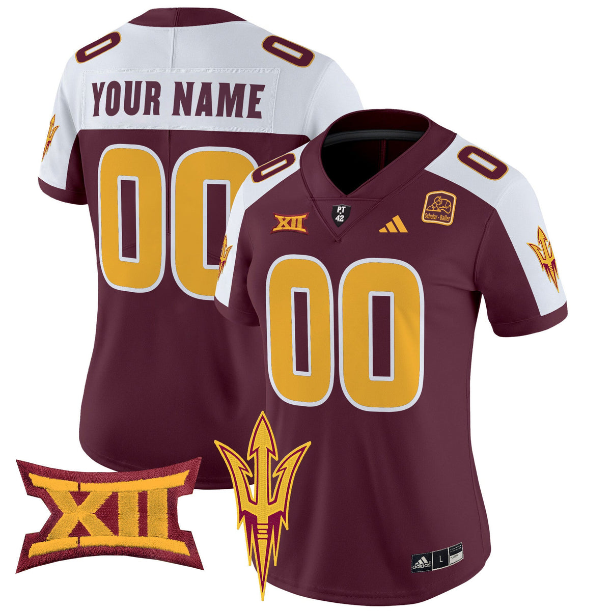 Arizona State Sun Devils 2024 Vapor Limited Custom Jersey - All Stitched - image 7
