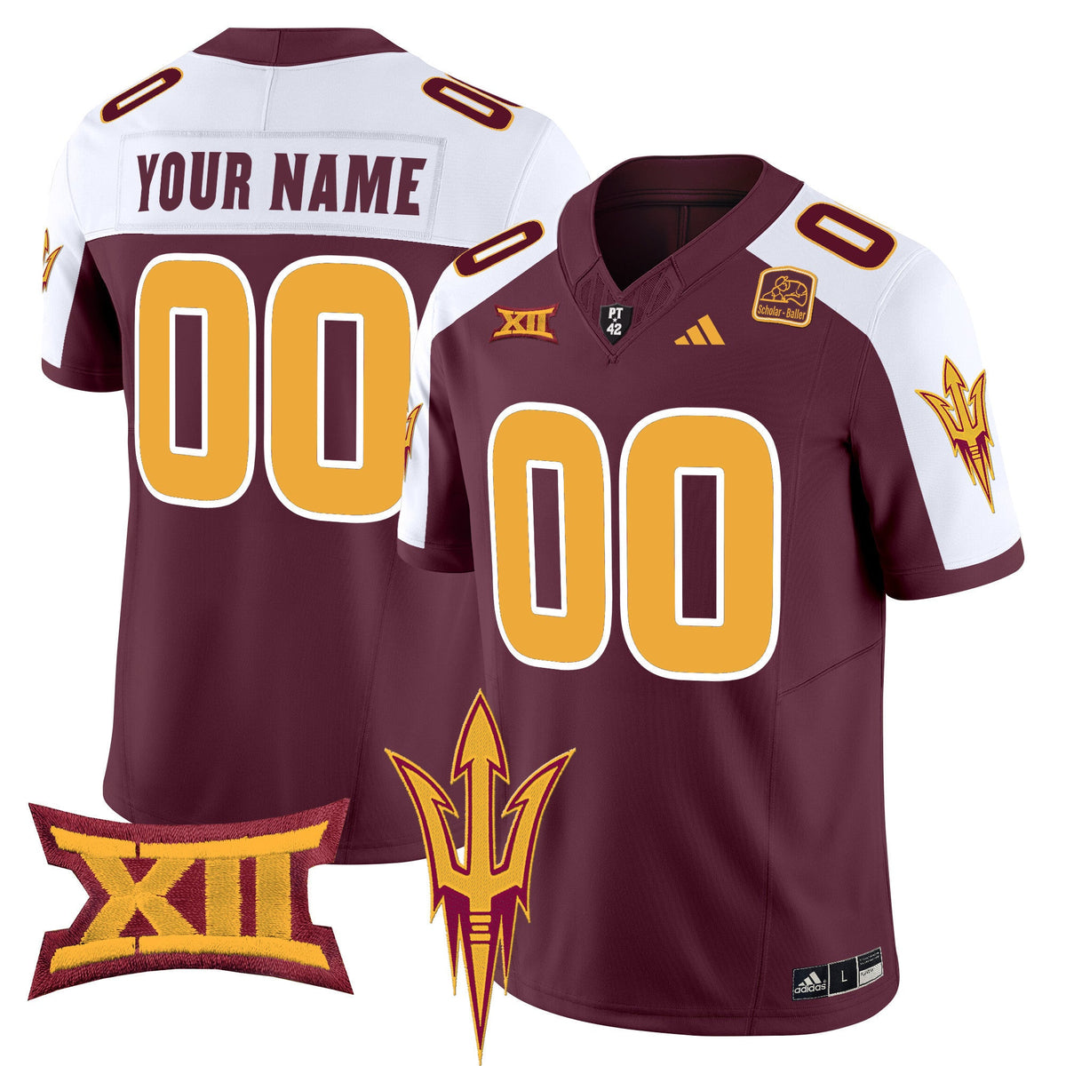 Arizona State Sun Devils 2024 Vapor Limited Custom Jersey - All Stitched - image 1