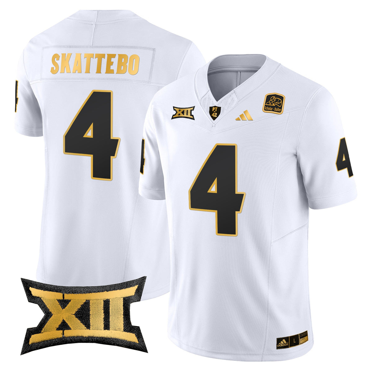 Men's Arizona State Sun Devils 2024 Gold Vapor Limited Jersey - All Stitched - image 9