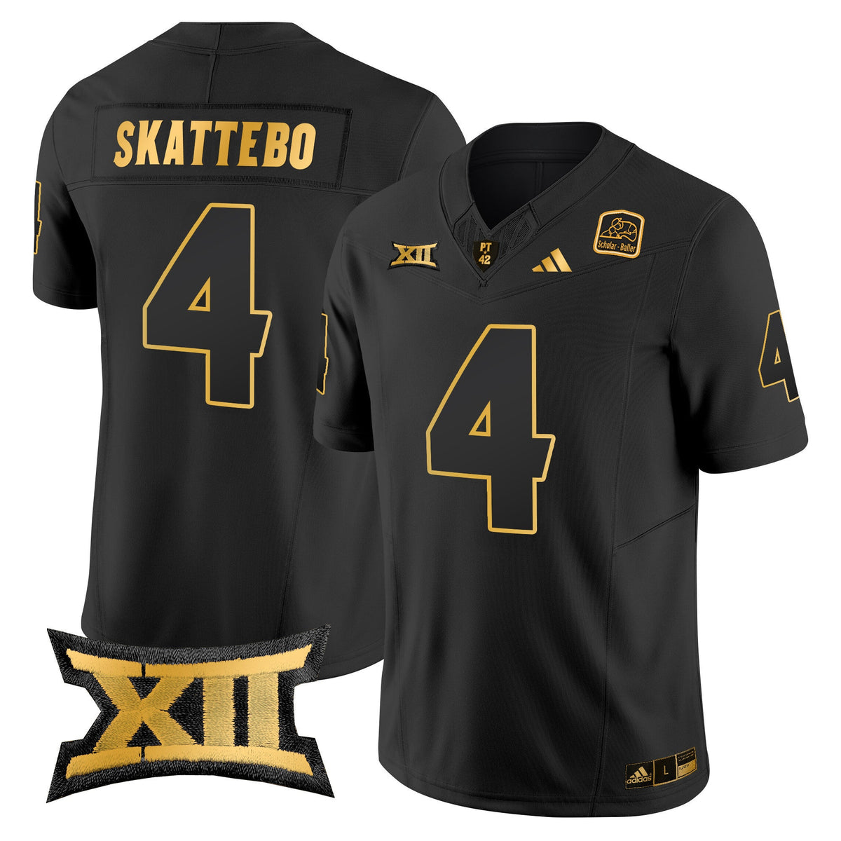 Men's Arizona State Sun Devils 2024 Gold Vapor Limited Jersey - All Stitched - image 16