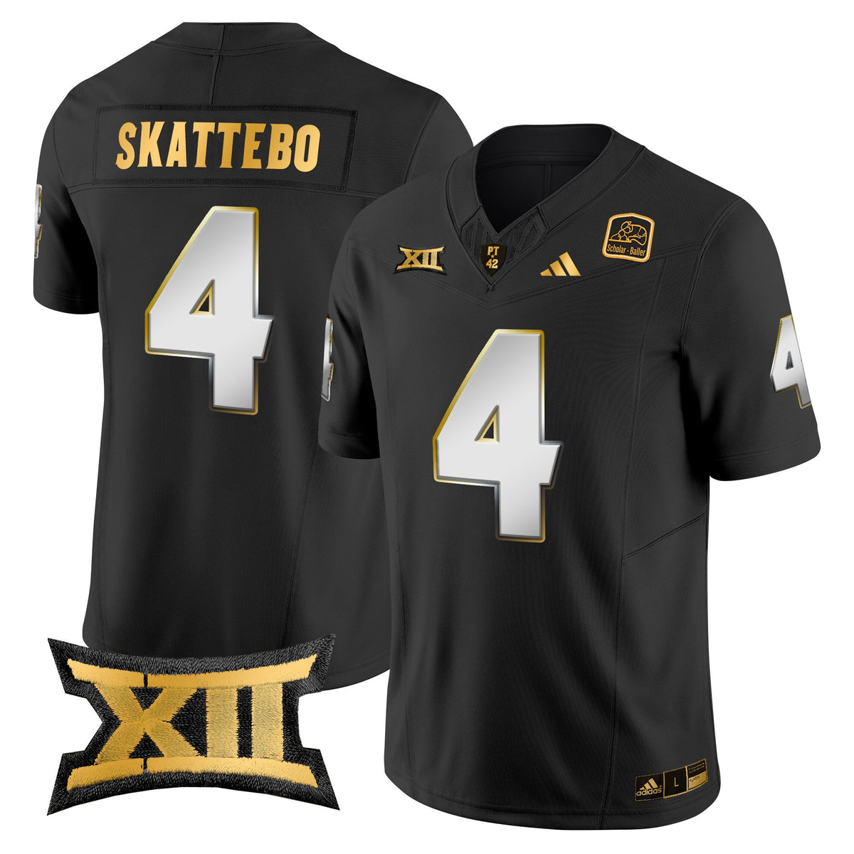 Men's Arizona State Sun Devils 2024 Gold Vapor Limited Jersey - All Stitched - image 23