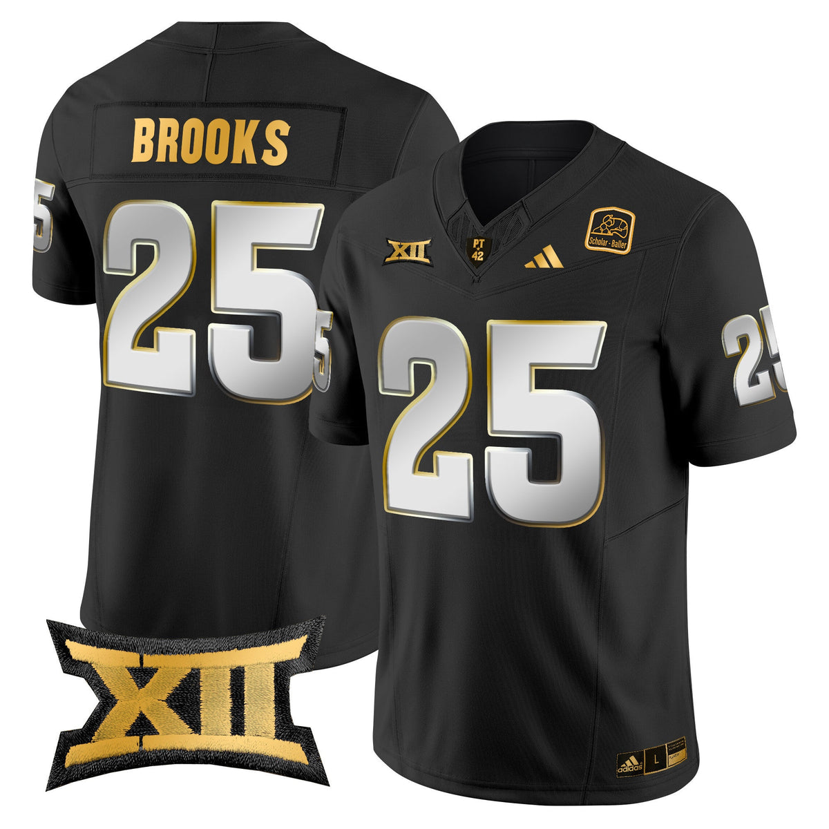 Men's Arizona State Sun Devils 2024 Gold Vapor Limited Jersey - All Stitched - image 26