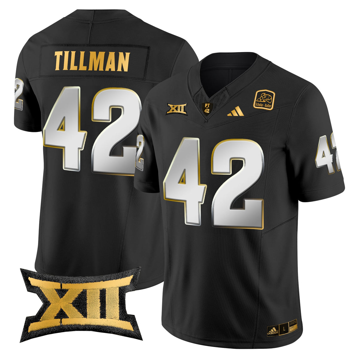 Men's Arizona State Sun Devils 2024 Gold Vapor Limited Jersey - All Stitched - image 27