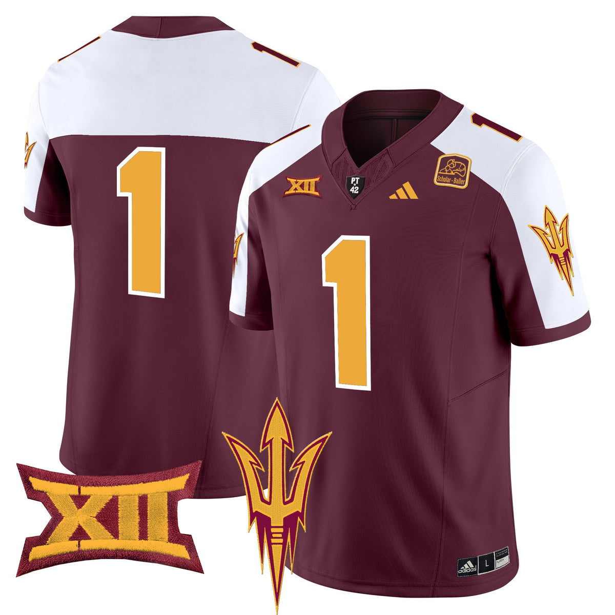 Men's Arizona State Sun Devils 2024 Vapor Limited Jersey - All Stitched - image 7