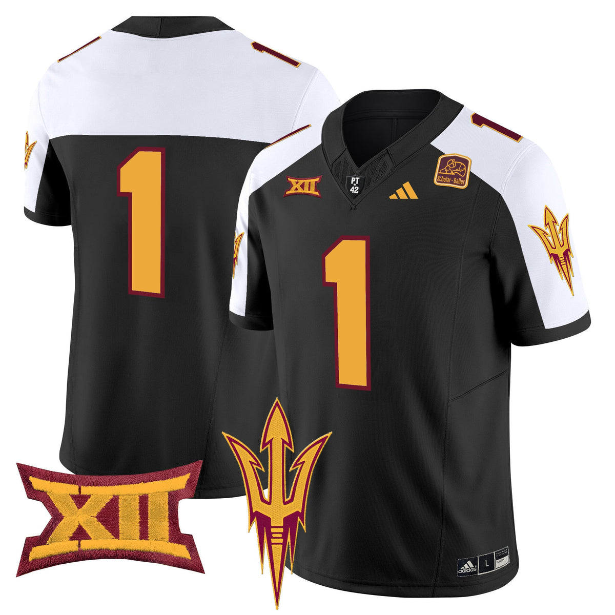 Men's Arizona State Sun Devils 2024 Vapor Limited Jersey - All Stitched - image 14