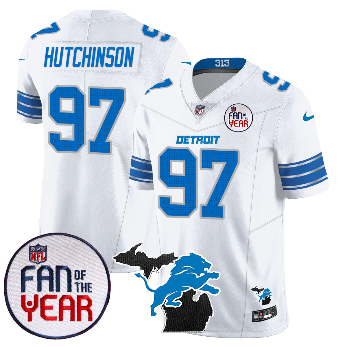 DET "Fan Of The Year" Jersey - image 36