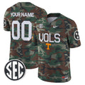 Tennessee Volunteers 2024 Military Vapor Limited Custom Jersey - All Stitched - image 1