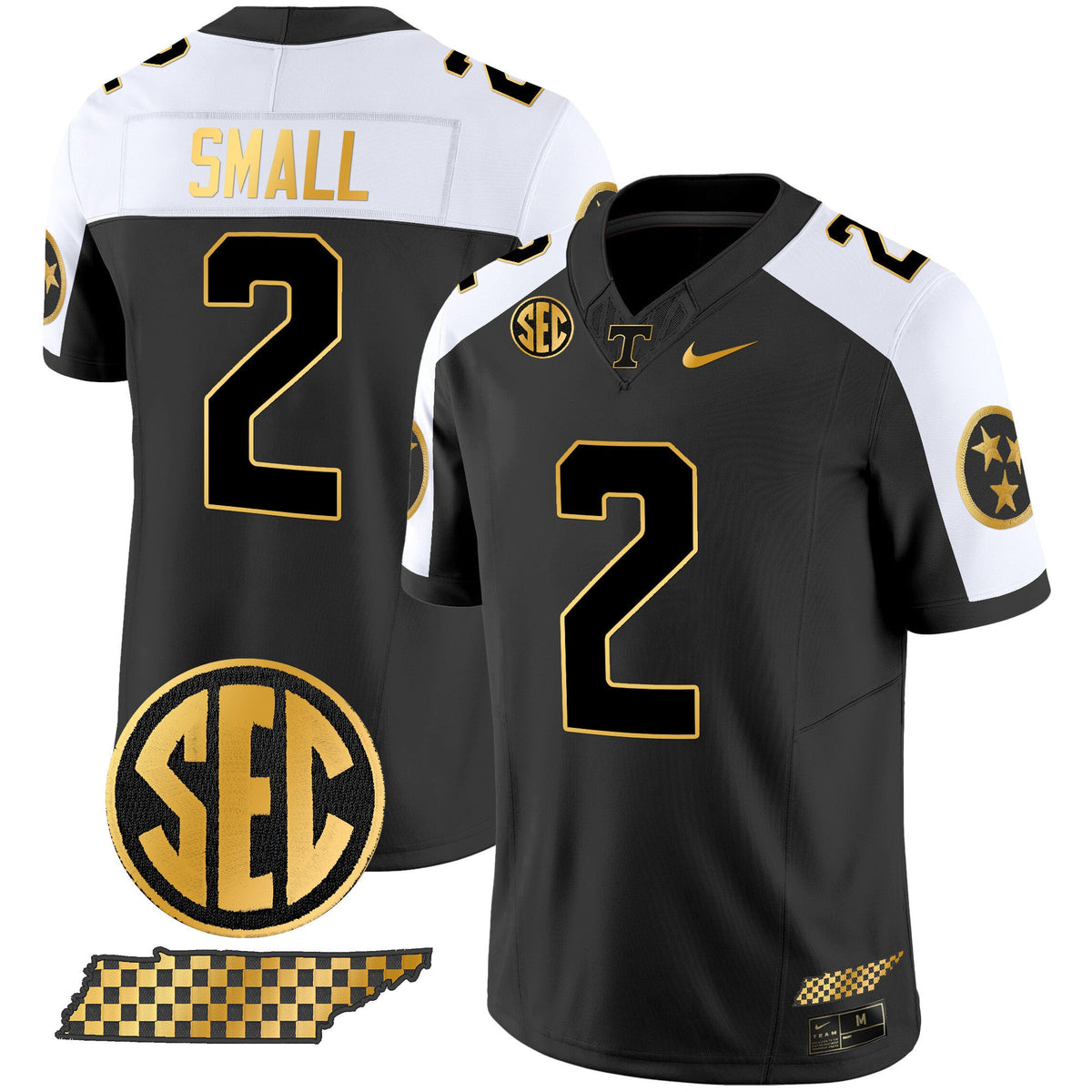 Men's Tennessee Volunteers 2024 Gold Vapor Limited Jersey V2 - All Stitched - image 2