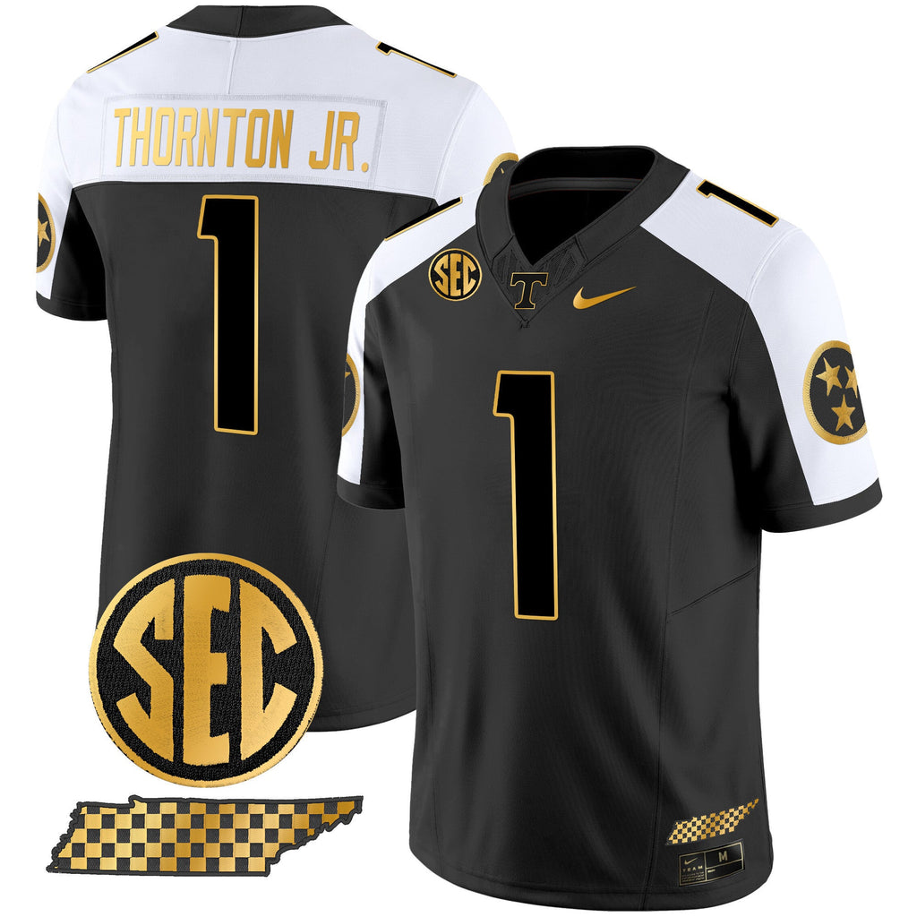 Men's Tennessee Volunteers 2024 Gold Vapor Limited Jersey V2 - All Stitched - image 7