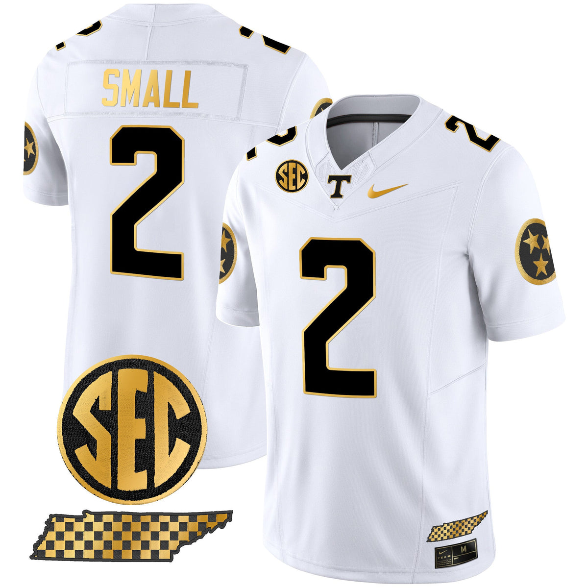 Men's Tennessee Volunteers 2024 Gold Vapor Limited Jersey V2 - All Stitched - image 11