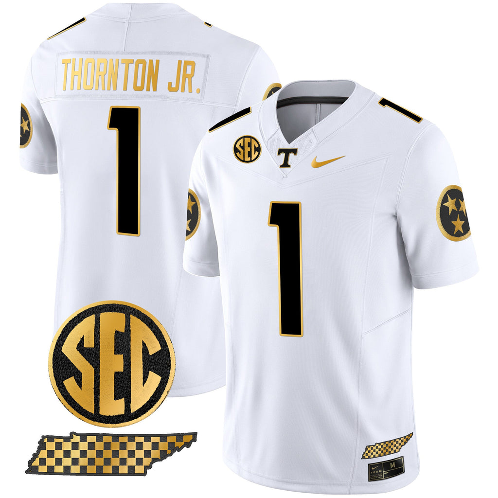 Men's Tennessee Volunteers 2024 Gold Vapor Limited Jersey V2 - All Stitched - image 16