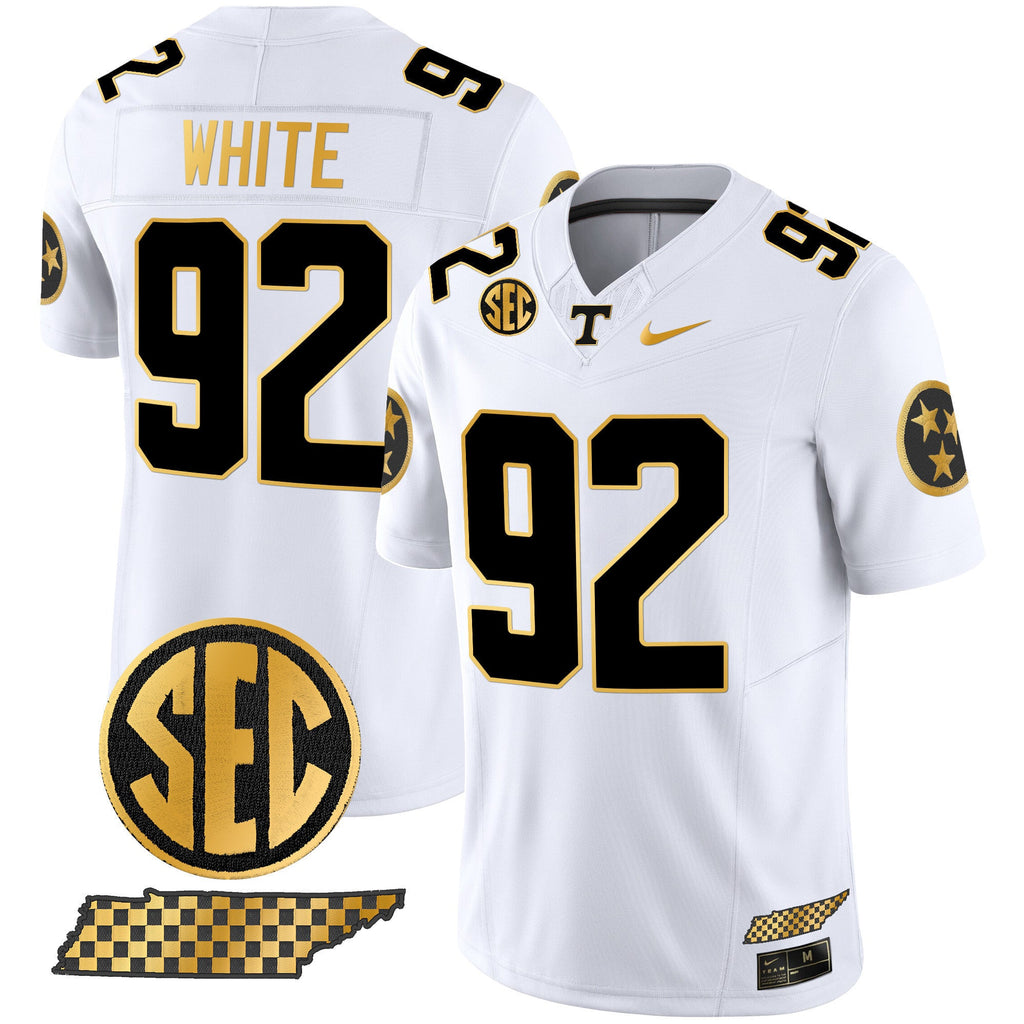 Men's Tennessee Volunteers 2024 Gold Vapor Limited Jersey V2 - All Stitched - image 17