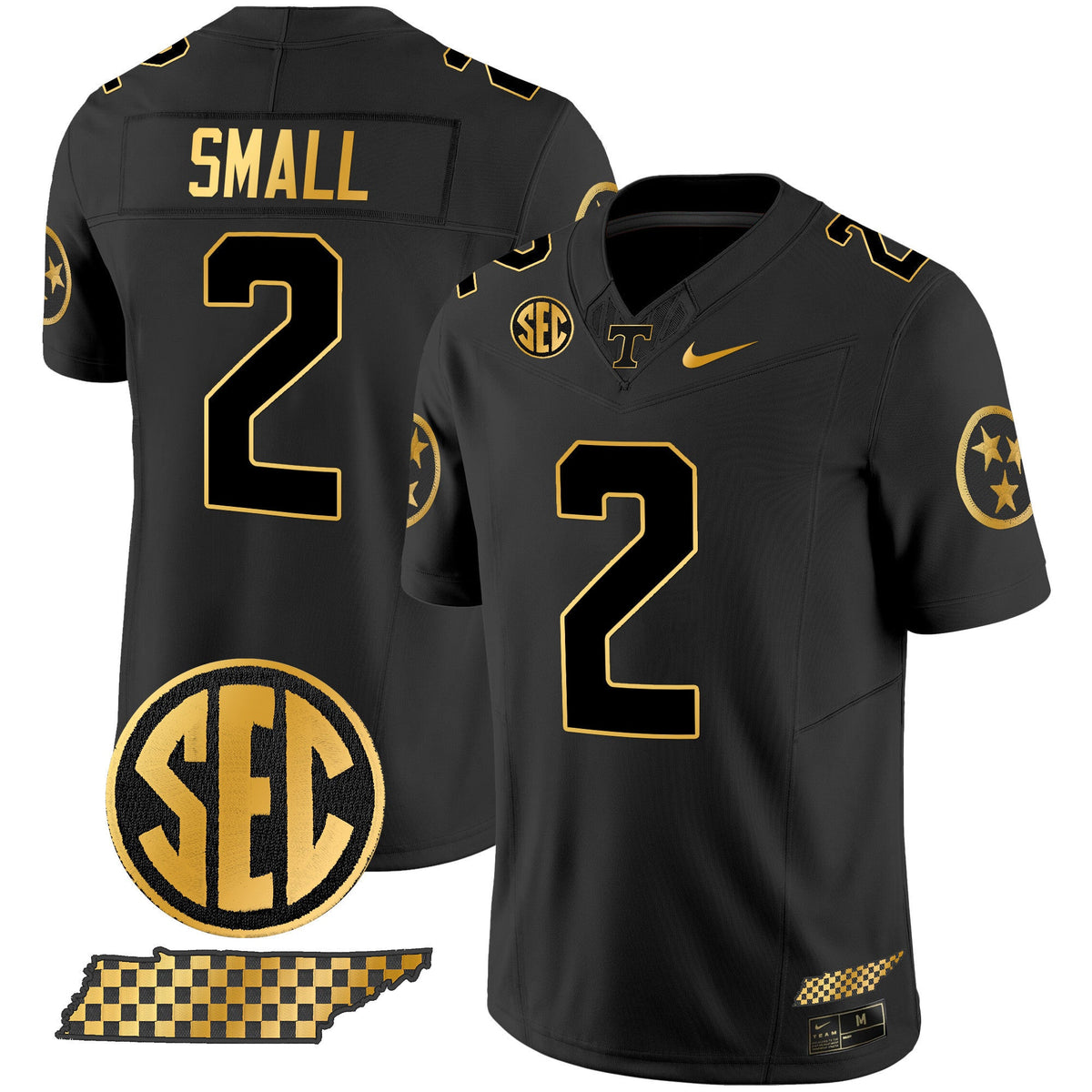Men's Tennessee Volunteers 2024 Gold Vapor Limited Jersey V2 - All Stitched - image 20