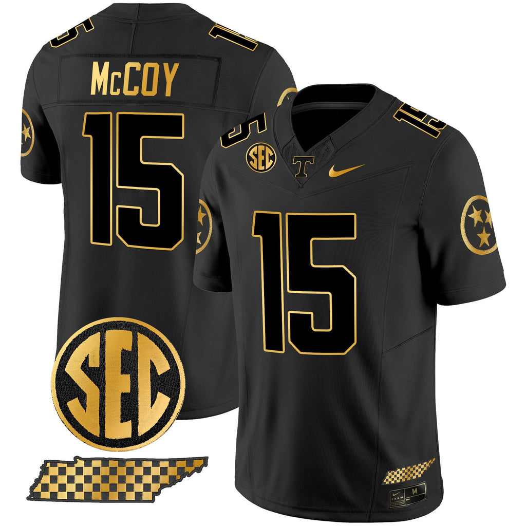 Men's Tennessee Volunteers 2024 Gold Vapor Limited Jersey V2 - All Stitched - image 24