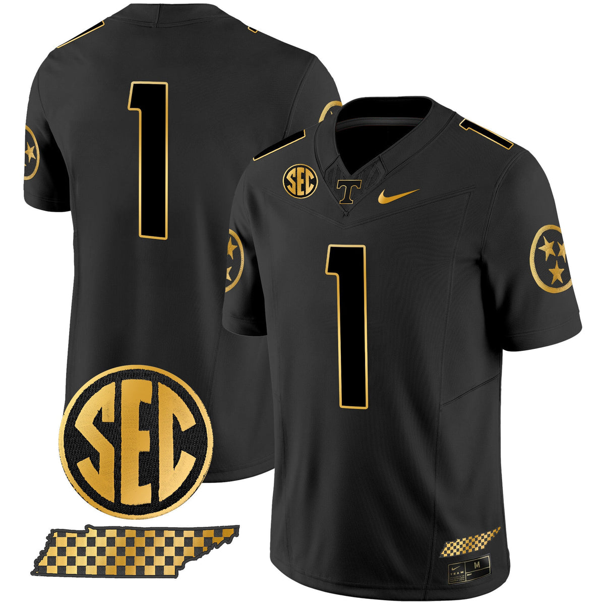Men's Tennessee Volunteers 2024 Gold Vapor Limited Jersey V2 - All Stitched - image 27
