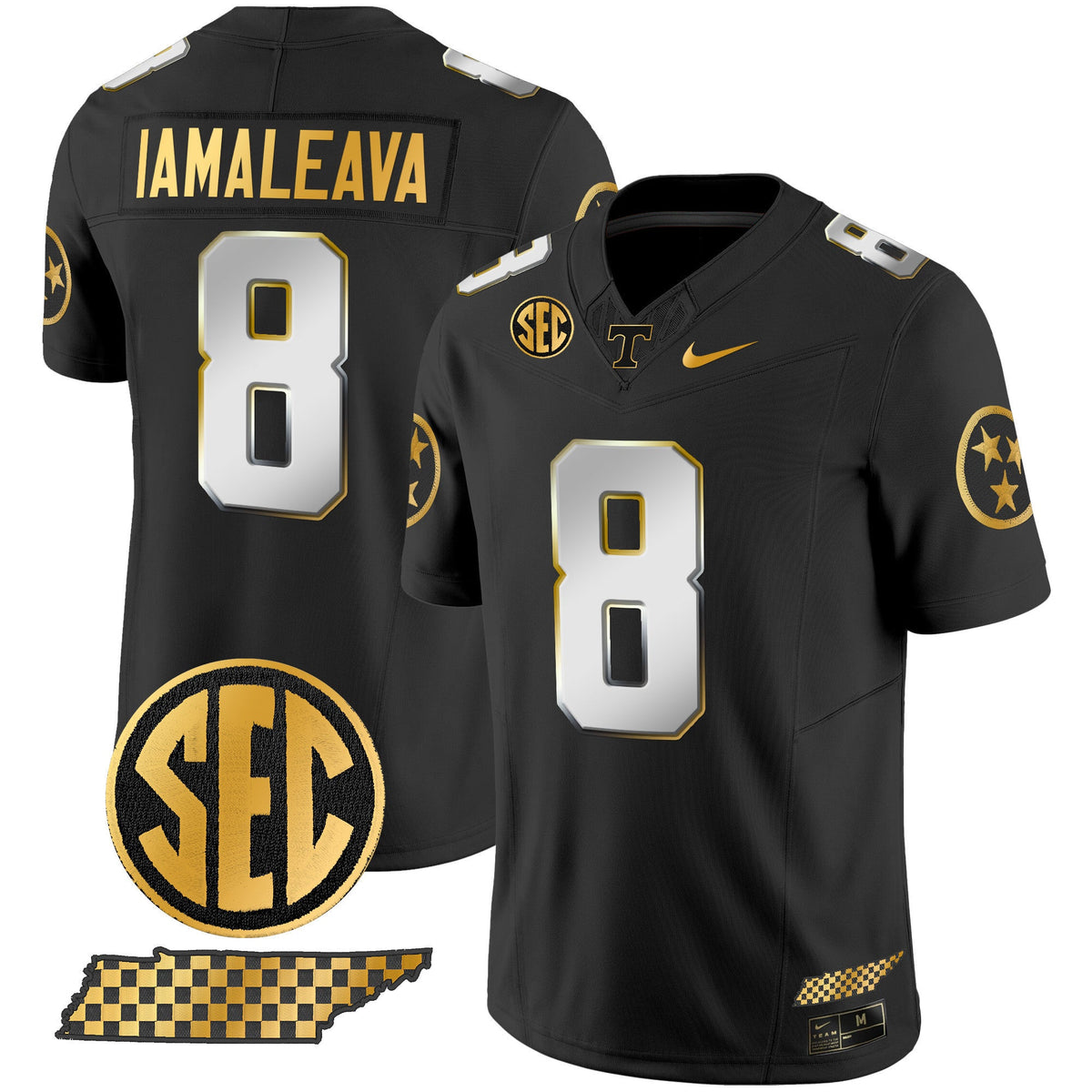 Men's Tennessee Volunteers 2024 Gold Vapor Limited Jersey V2 - All Stitched - image 28