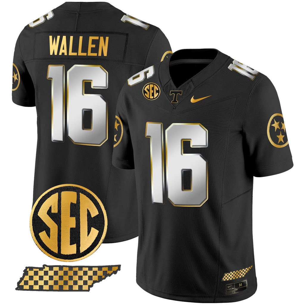 Men's Tennessee Volunteers 2024 Gold Vapor Limited Jersey V2 - All Stitched - image 32