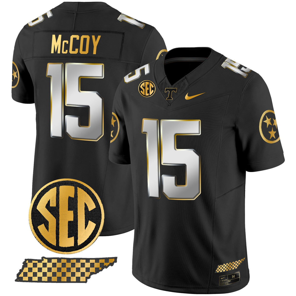 Men's Tennessee Volunteers 2024 Gold Vapor Limited Jersey V2 - All Stitched - image 33