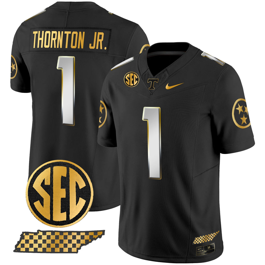 Men's Tennessee Volunteers 2024 Gold Vapor Limited Jersey V2 - All Stitched - image 34