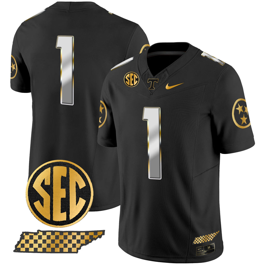 Men's Tennessee Volunteers 2024 Gold Vapor Limited Jersey V2 - All Stitched - image 36