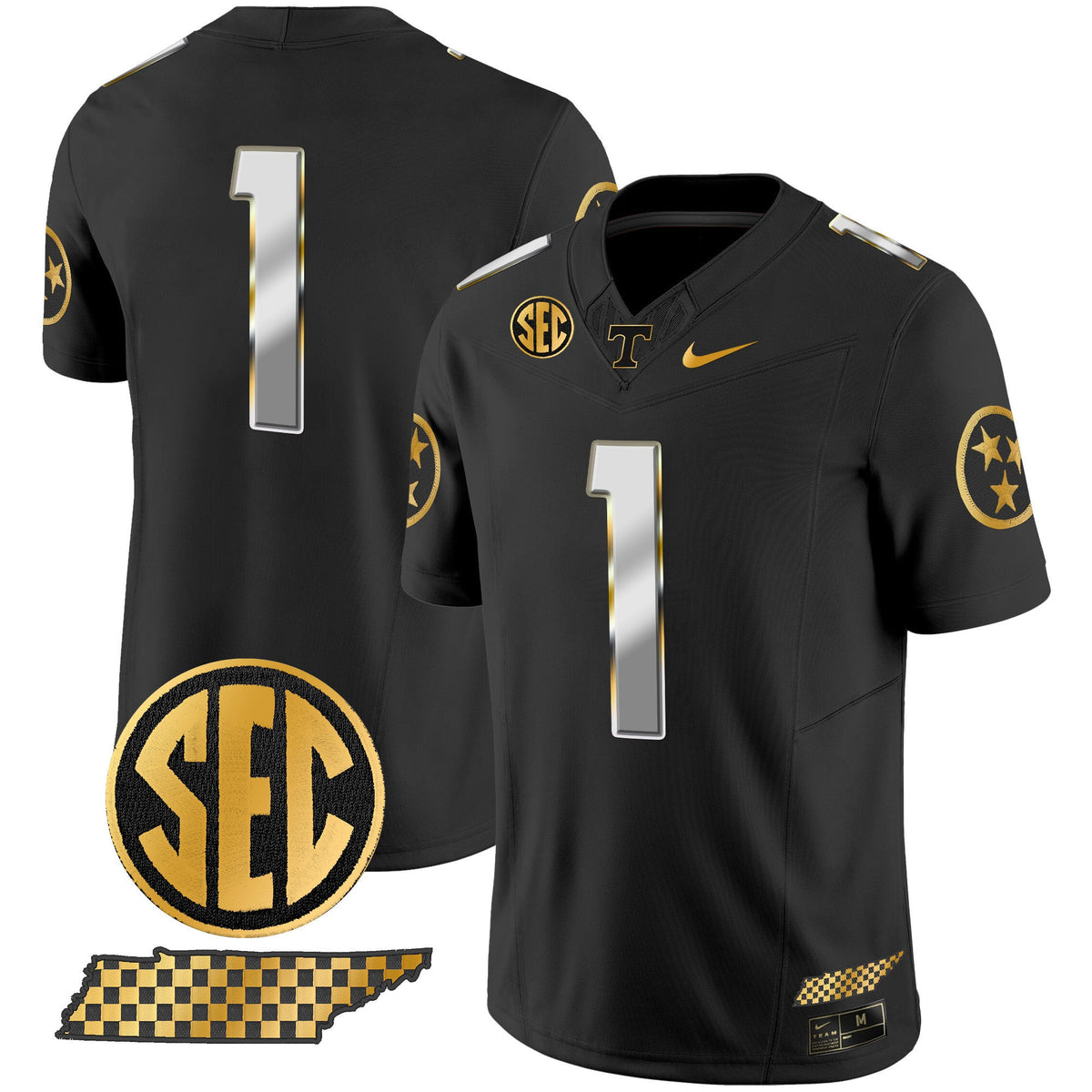 Men's Tennessee Volunteers 2024 Gold Vapor Limited Jersey V2 - All Stitched - image 36