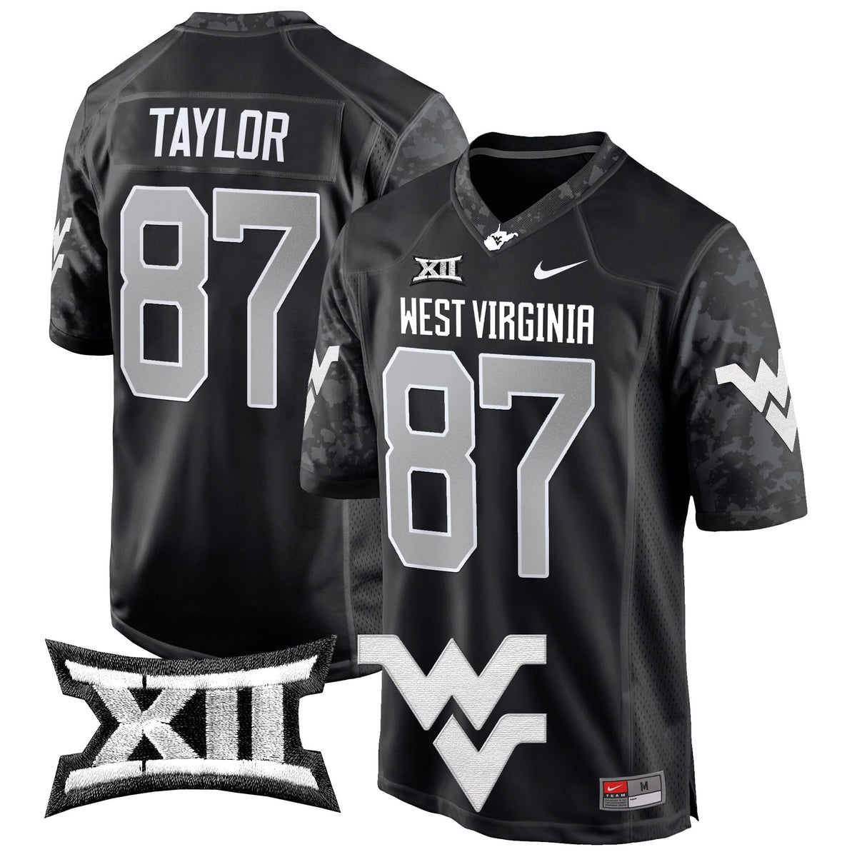 Men's West Virginia Mountaineers 2024 Game Jersey - All Stitched - image 4