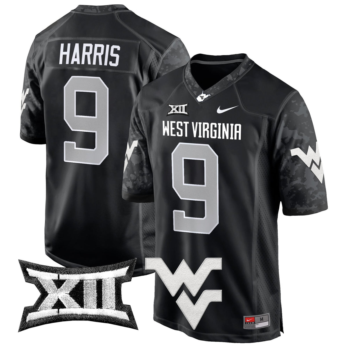 Men's West Virginia Mountaineers 2024 Game Jersey - All Stitched - image 6