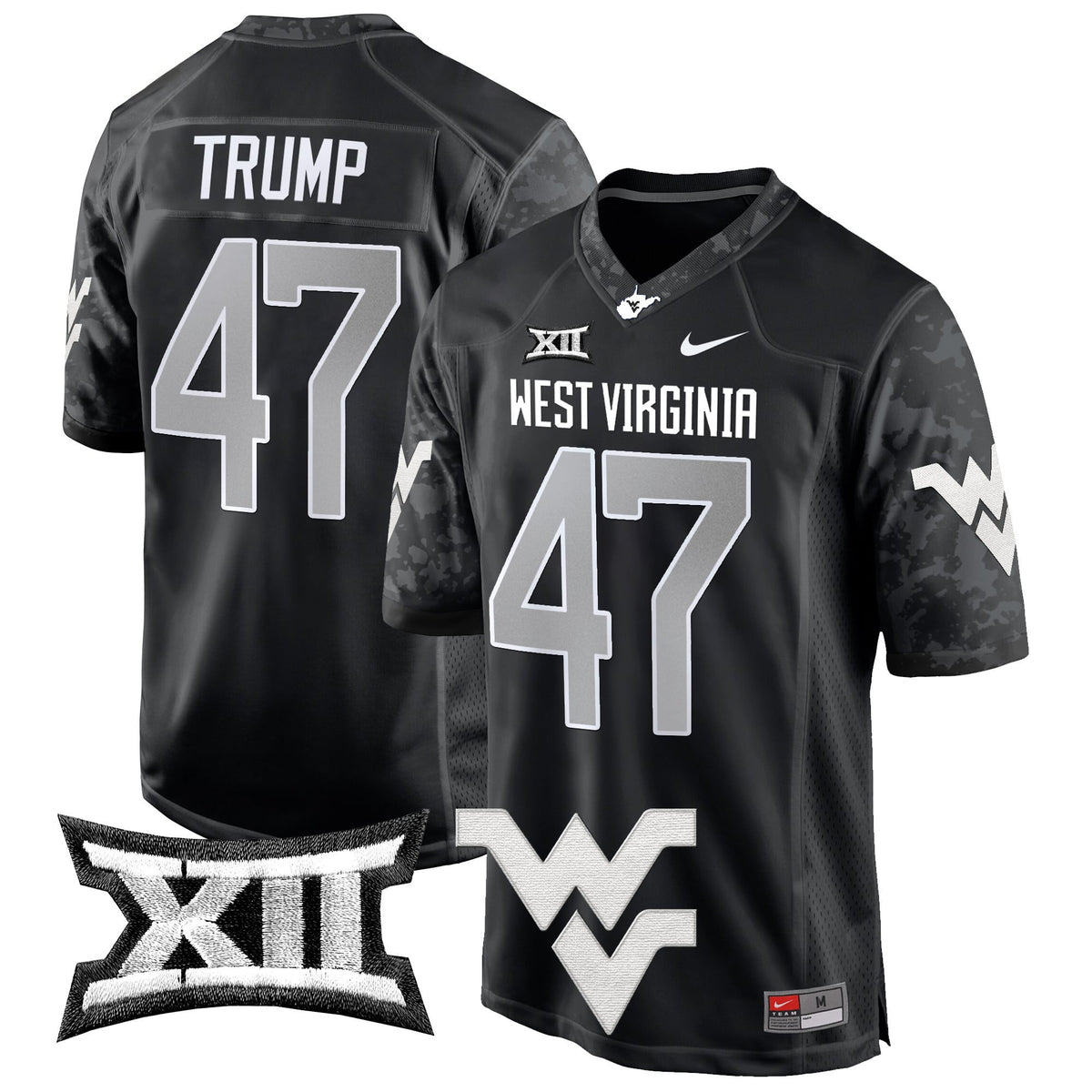 Men's West Virginia Mountaineers 2024 Game Jersey - All Stitched - image 7