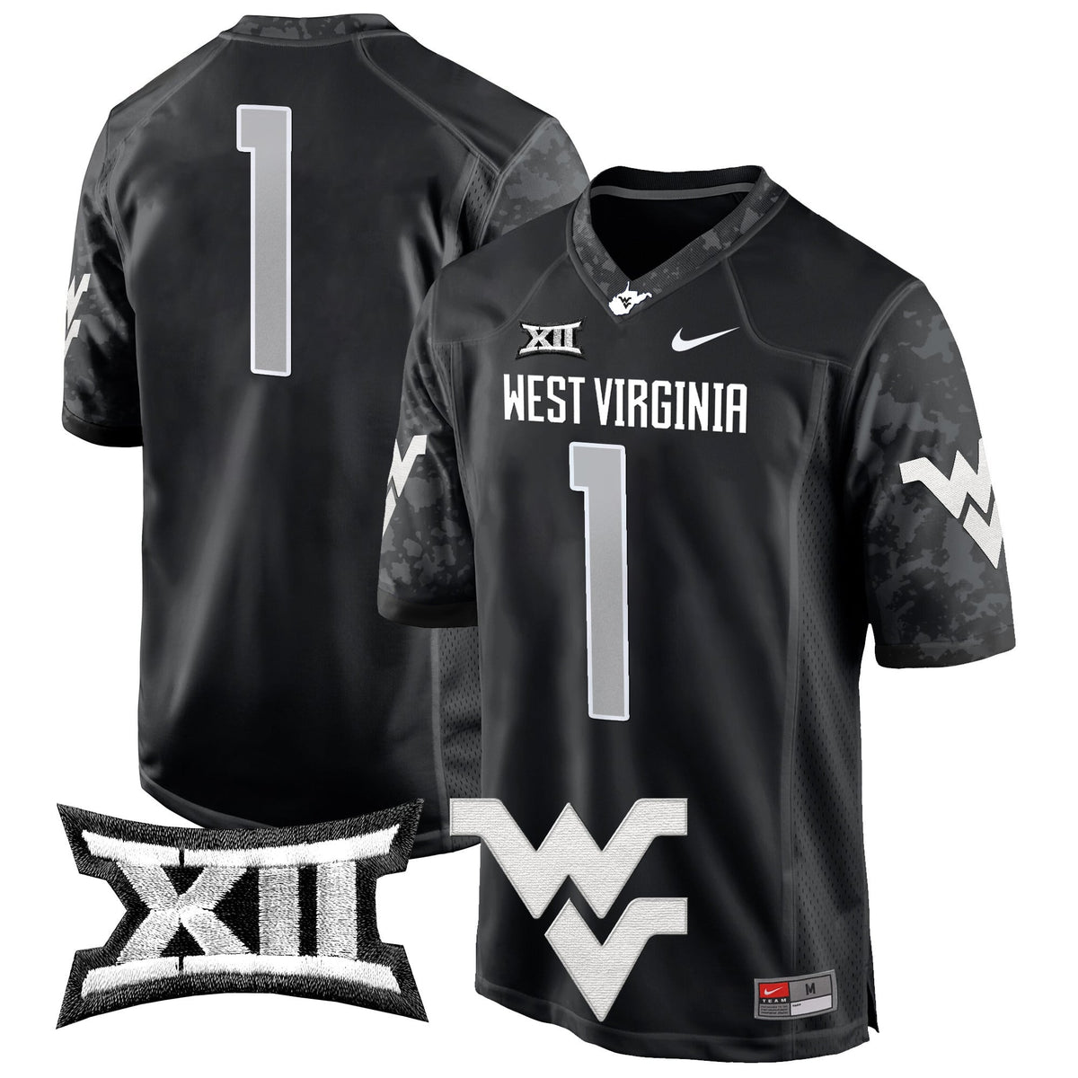 Men's West Virginia Mountaineers 2024 Game Jersey - All Stitched - image 8