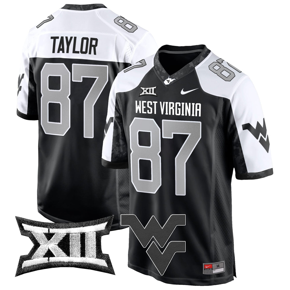Men's West Virginia Mountaineers 2024 Game Jersey - All Stitched - image 12