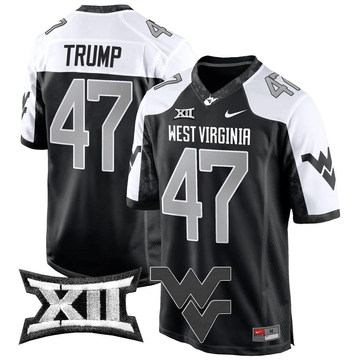 Men's West Virginia Mountaineers 2024 Game Jersey - All Stitched - image 15