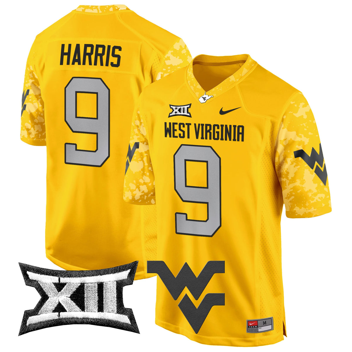 Men's West Virginia Mountaineers 2024 Game Jersey - All Stitched - image 22