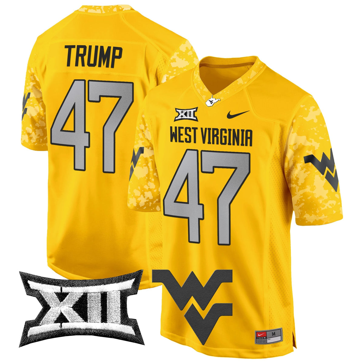 Men's West Virginia Mountaineers 2024 Game Jersey - All Stitched - image 23
