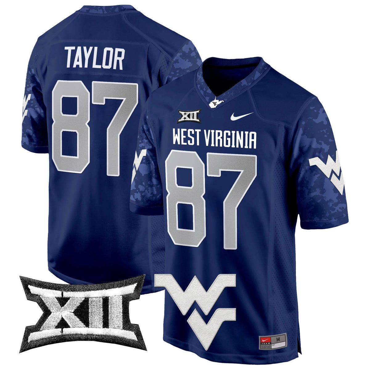 Men's West Virginia Mountaineers 2024 Game Jersey - All Stitched - image 28