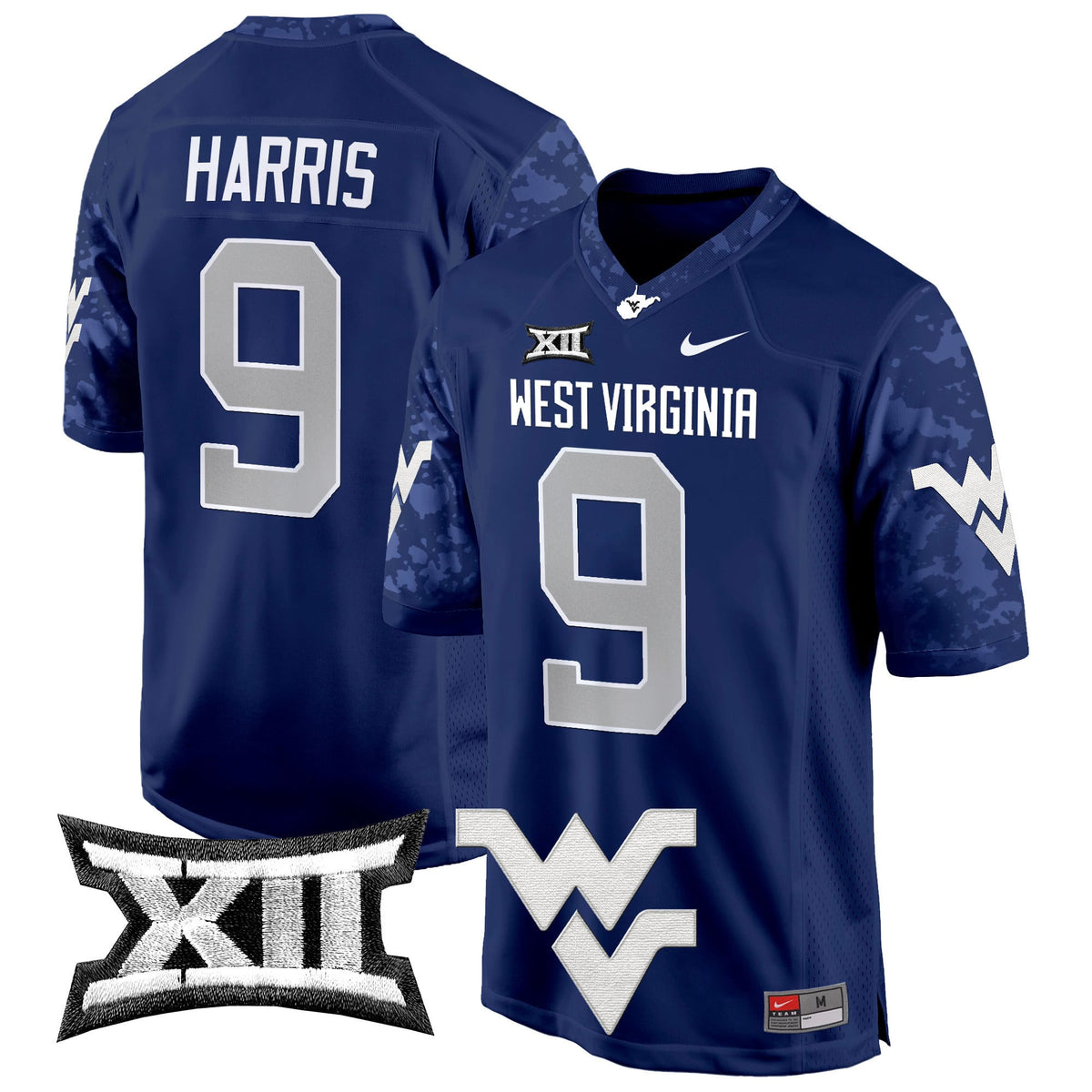 Men's West Virginia Mountaineers 2024 Game Jersey - All Stitched - image 30