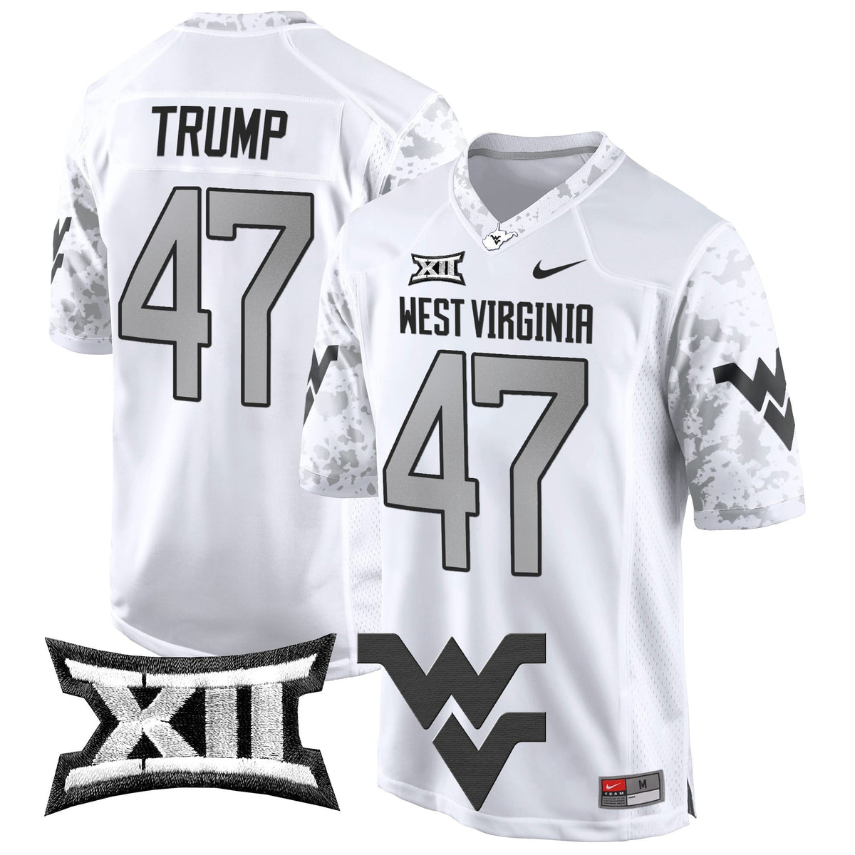 Men's West Virginia Mountaineers 2024 Game Jersey - All Stitched - image 39
