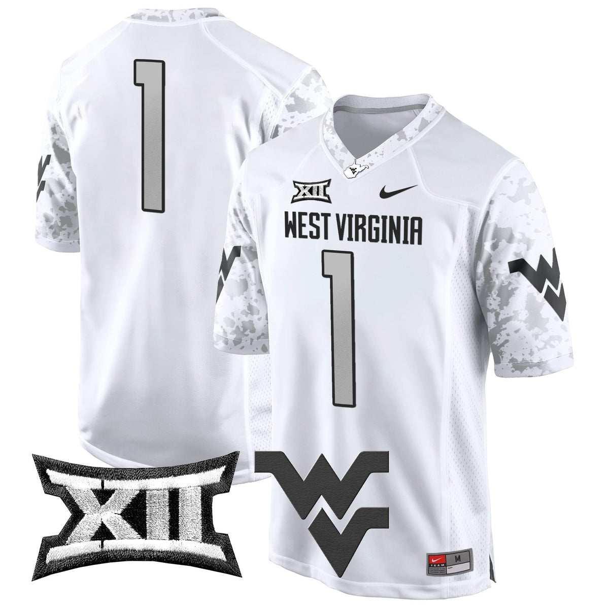 Men's West Virginia Mountaineers 2024 Game Jersey - All Stitched - image 40