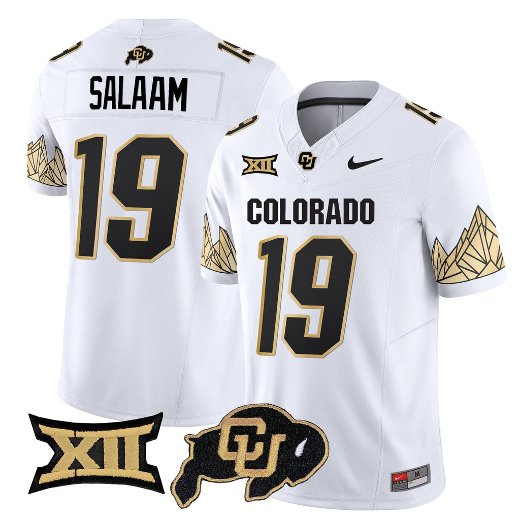 Men's Colorado Buffaloes Vapor Limited Jersey V4 - Big 12 XII Patch - All Stitched - image 13
