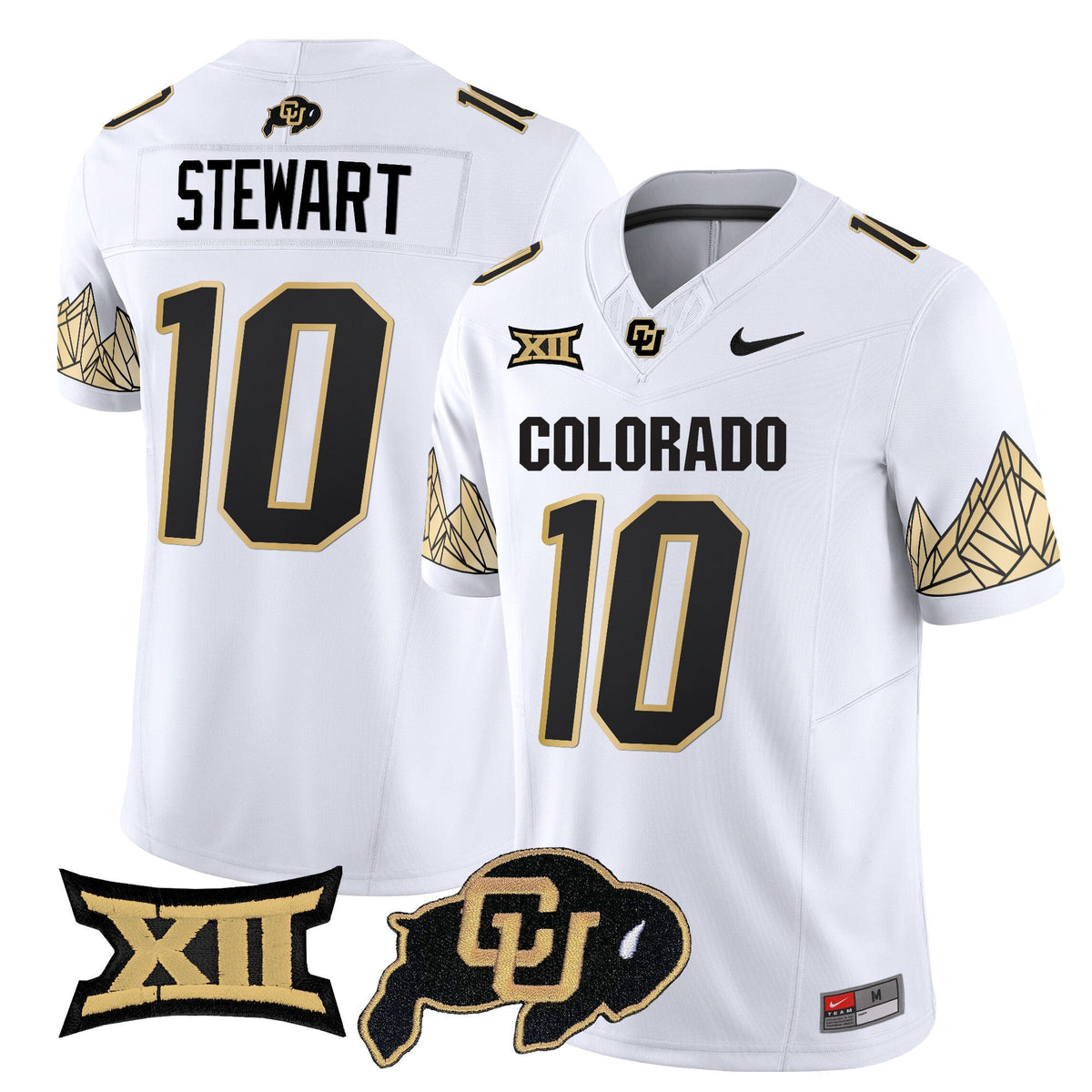 Men's Colorado Buffaloes Vapor Limited Jersey V4 - Big 12 XII Patch - All Stitched - image 14