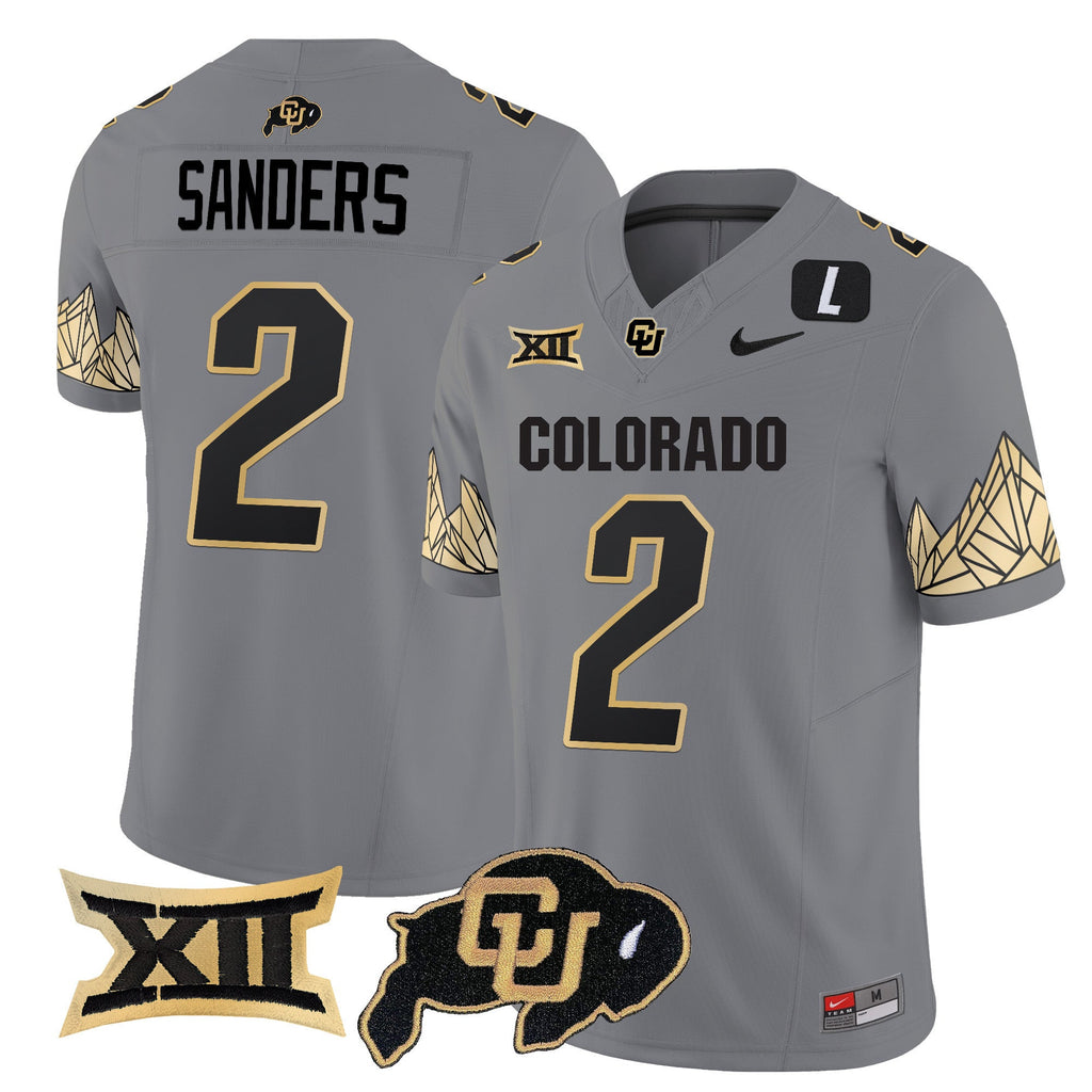 Men's Colorado Buffaloes Vapor Limited Jersey V4 - Big 12 XII Patch - All Stitched - image 17