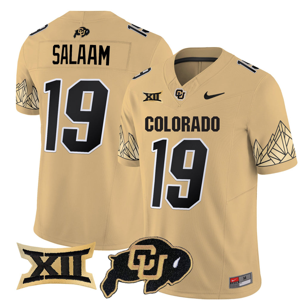 Men's Colorado Buffaloes Vapor Limited Jersey V4 - Big 12 XII Patch - All Stitched - image 29