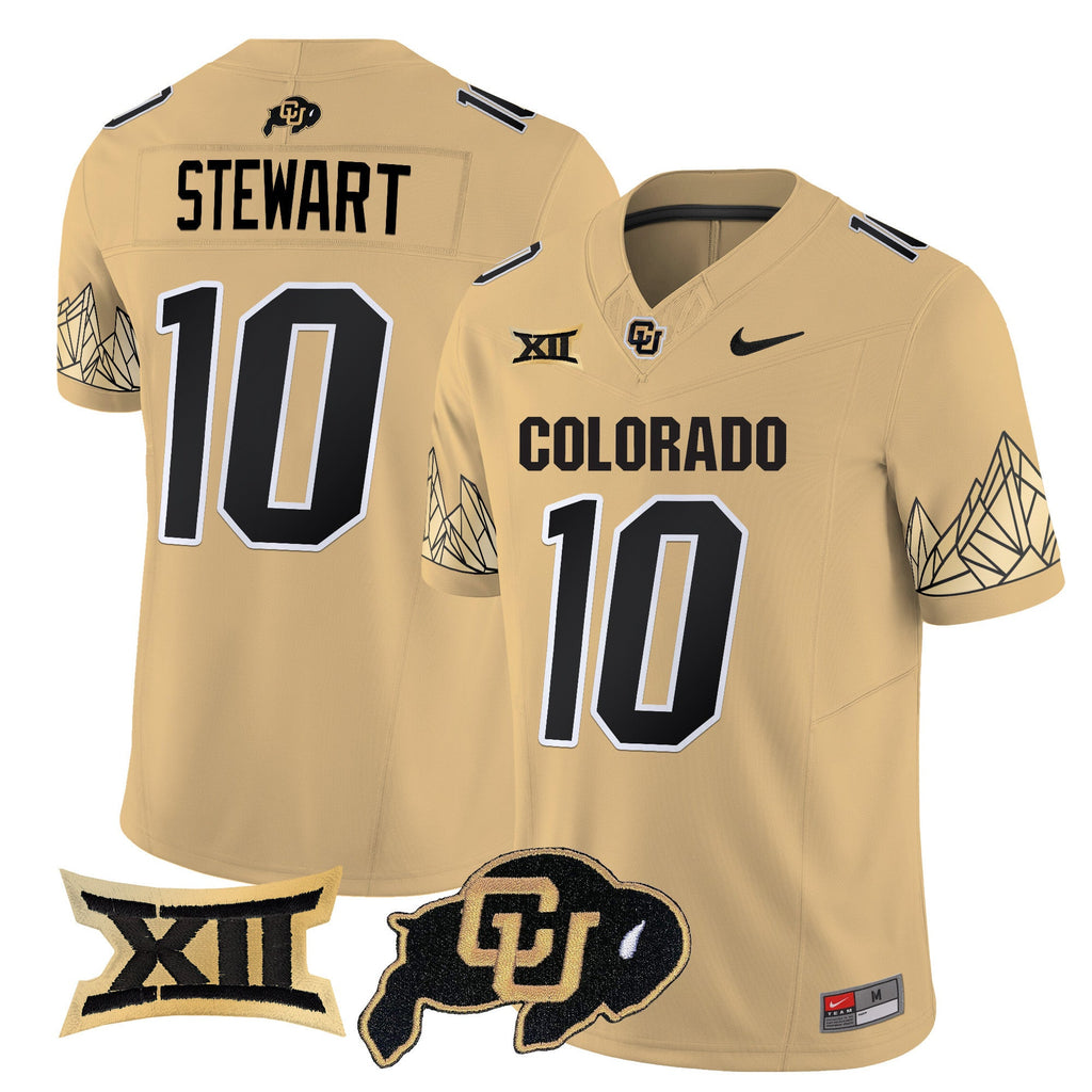 Men's Colorado Buffaloes Vapor Limited Jersey V4 - Big 12 XII Patch - All Stitched - image 30