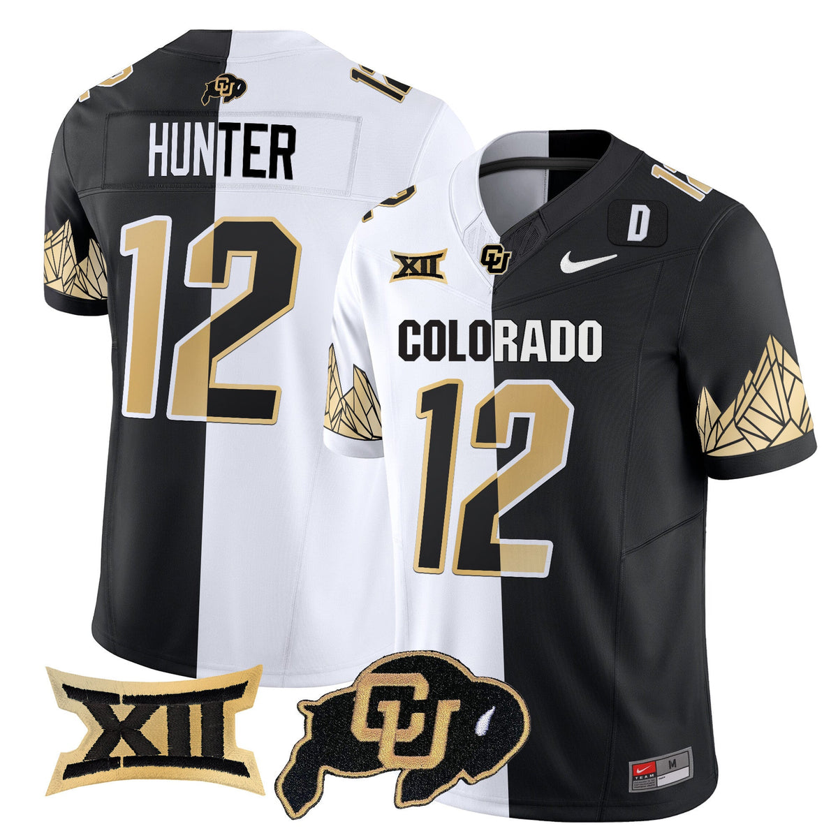 Men's Colorado Buffaloes Vapor Limited Jersey V4 - Big 12 XII Patch - All Stitched - image 34
