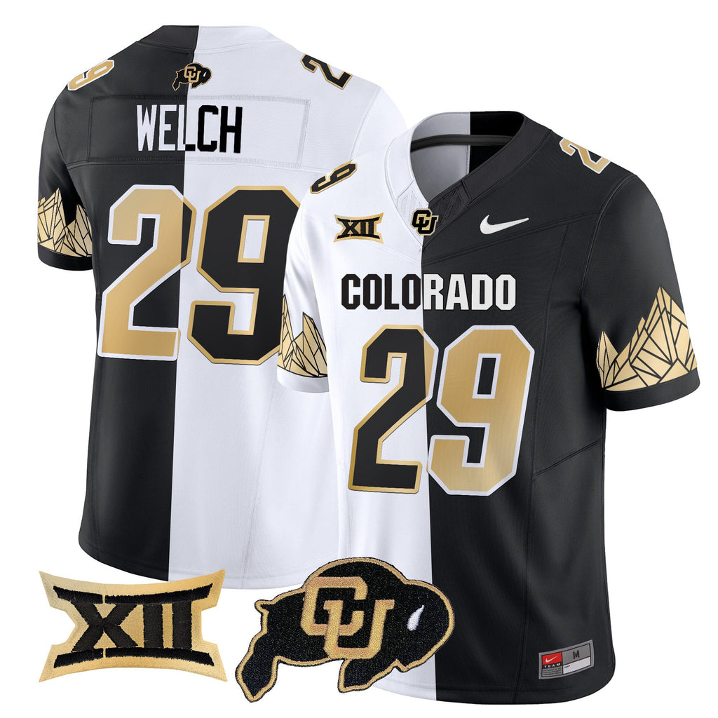 Men's Colorado Buffaloes Vapor Limited Jersey V4 - Big 12 XII Patch - All Stitched - image 36